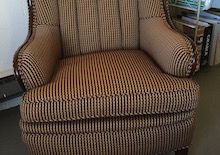 jackie channel wing chair